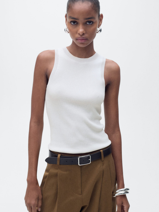 Майка MANGO модель 87047163_5 Фото