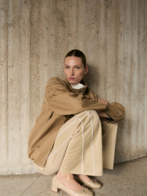 Повседневные штаны MANGO модель 87064092_9 Фото