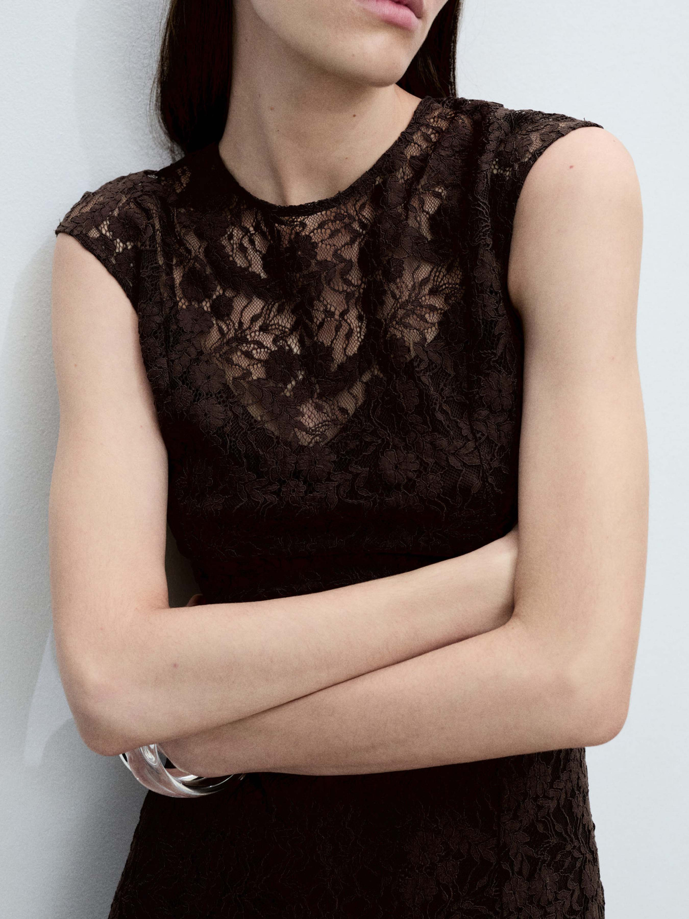 Сукня міді MANGO модель 87035749_30 Фото