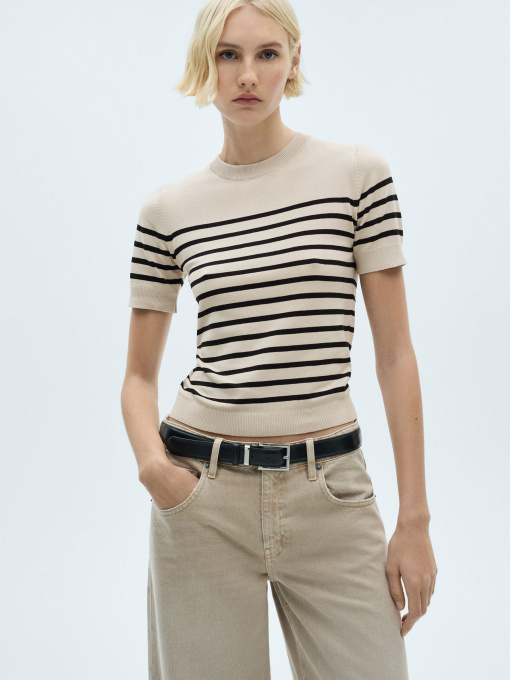 Футболка MANGO модель 87004083_9 Фото