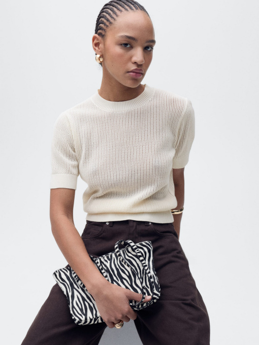 Футболка MANGO модель 87035747_5 Фото