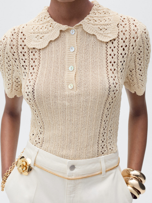 Поло MANGO модель 87065767_8 Фото