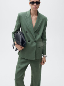 Штани повсякденні MANGO модель 87036712_48 Фото