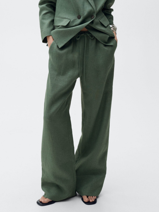 Брюки повседневные MANGO модель 87036712_48 Фото