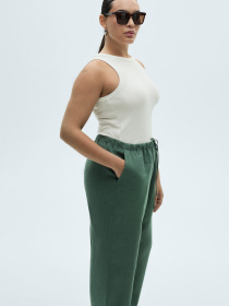 Повсякденні штани MANGO модель 87036712_48 Фото