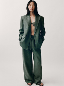 Повсякденні штани MANGO модель 87036712_48 Фото