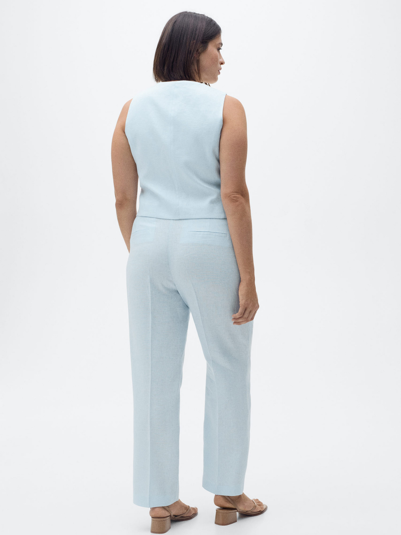 Брюки классические MANGO модель 87087162_50 Фото