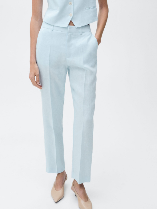 Классические штаны MANGO модель 87087162_50 Фото