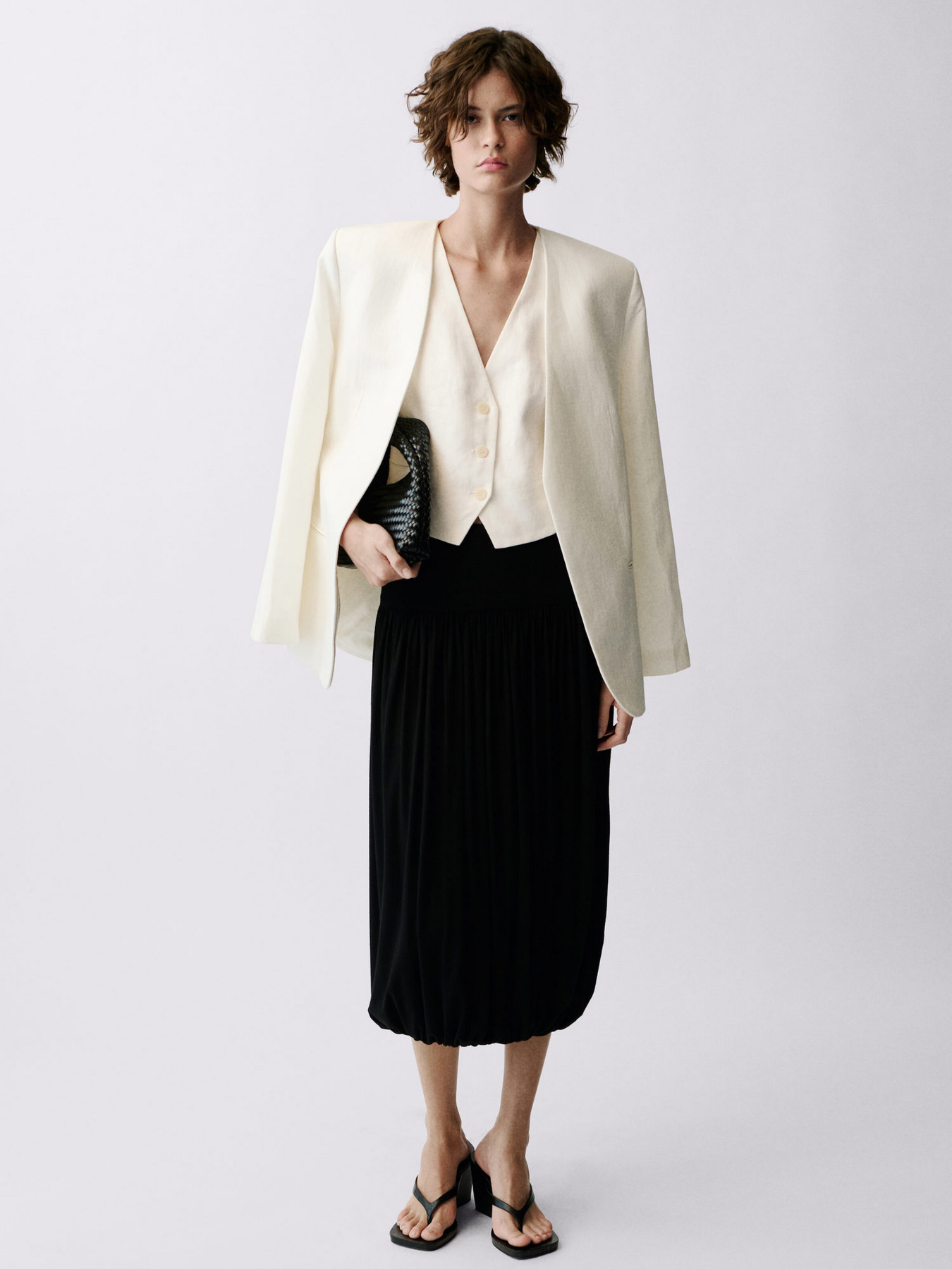 Класичний жилет MANGO модель 87027163_2 Фото