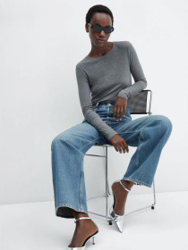 Прямі джинси MANGO Kaia модель 57077749_DI Фото