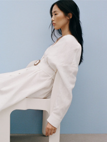 Сукня міді MANGO модель 87017166_1 Фото