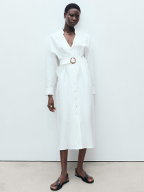 Платье миди MANGO модель 87017166_1 Фото