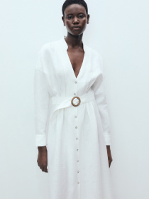 Платье миди MANGO модель 87017166_1 Платье миди MANGO модель 87017166_1 Фото