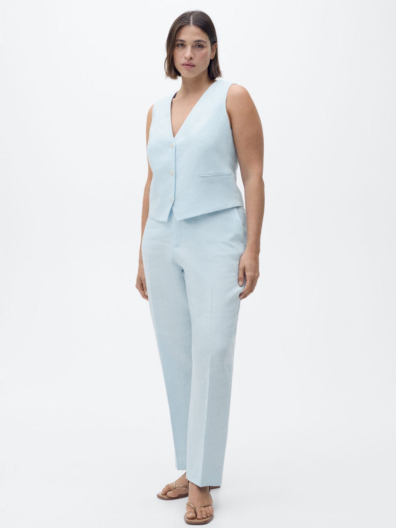 Жилет класичний MANGO модель 87027163_50 Фото