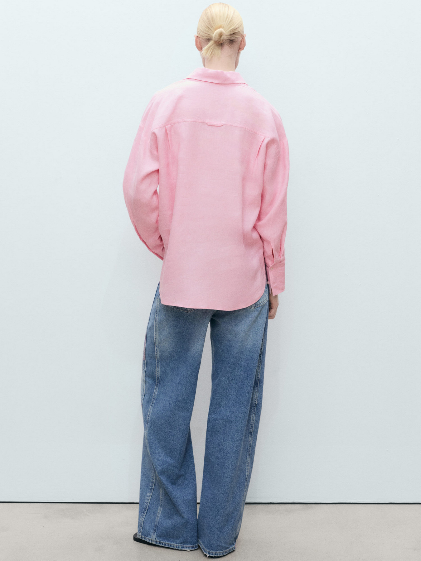 Рубашка повседневная MANGO модель 87037162_82 Фото