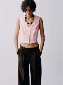 Жилет классический MANGO модель 87047162_82 Фото