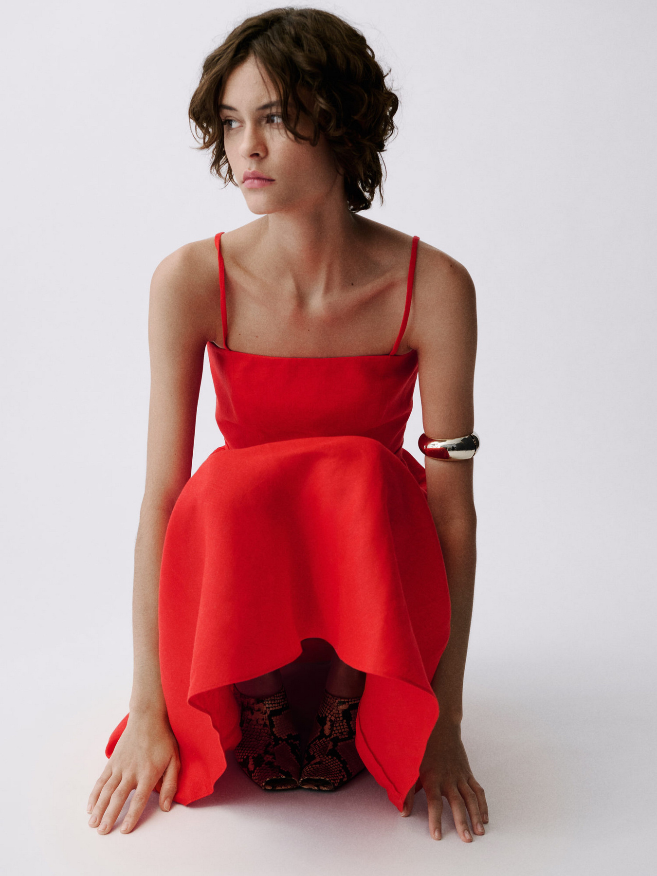 Сукня міді MANGO модель 87087169_70 Фото