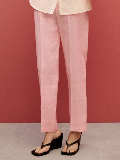 Классические штаны MANGO модель 87087162_82 Фото