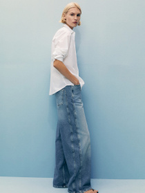 Прямые джинсы MANGO модель 87085760_TM Фото