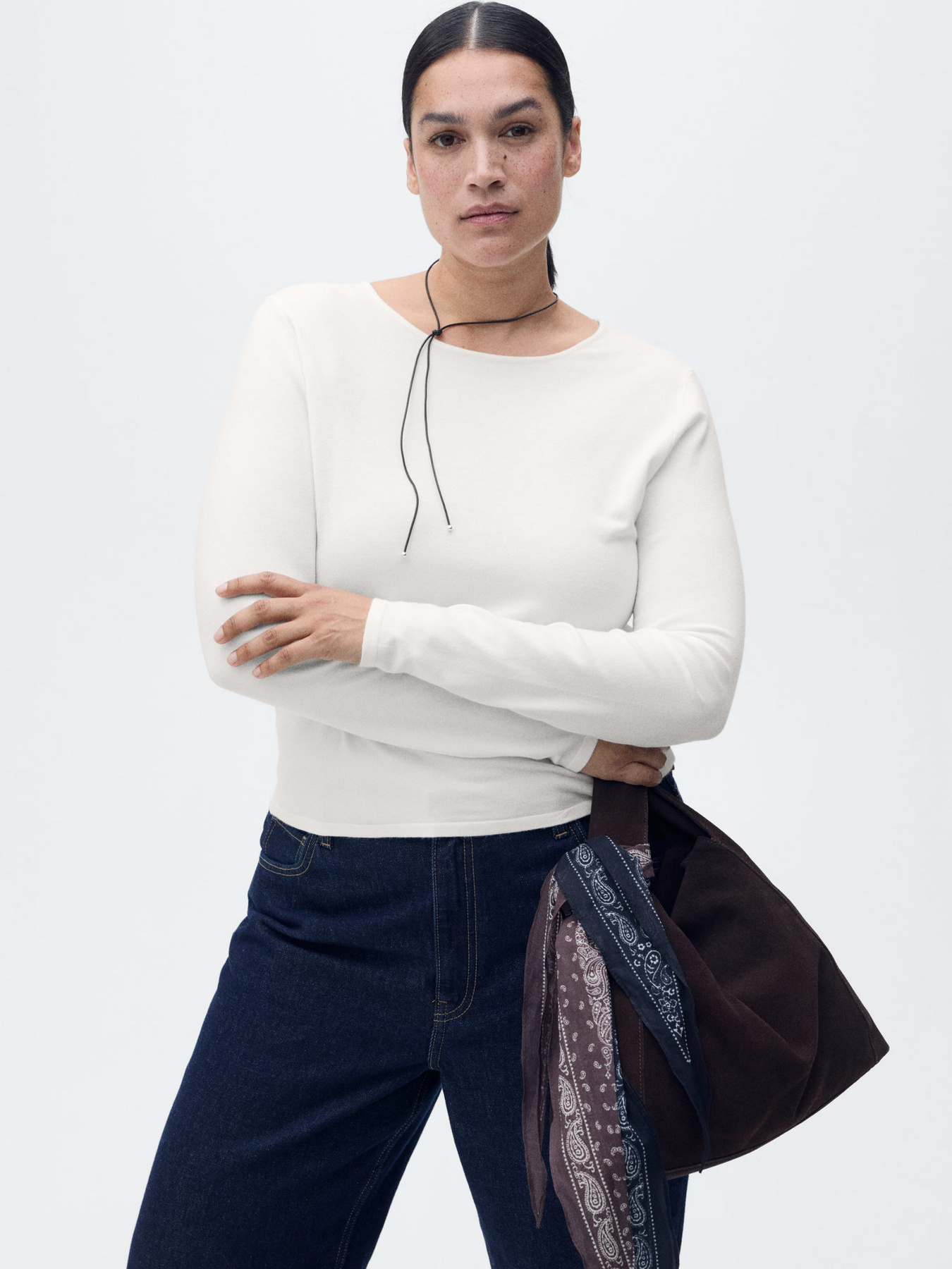 Лонгслив MANGO модель 87015759_5 Фото