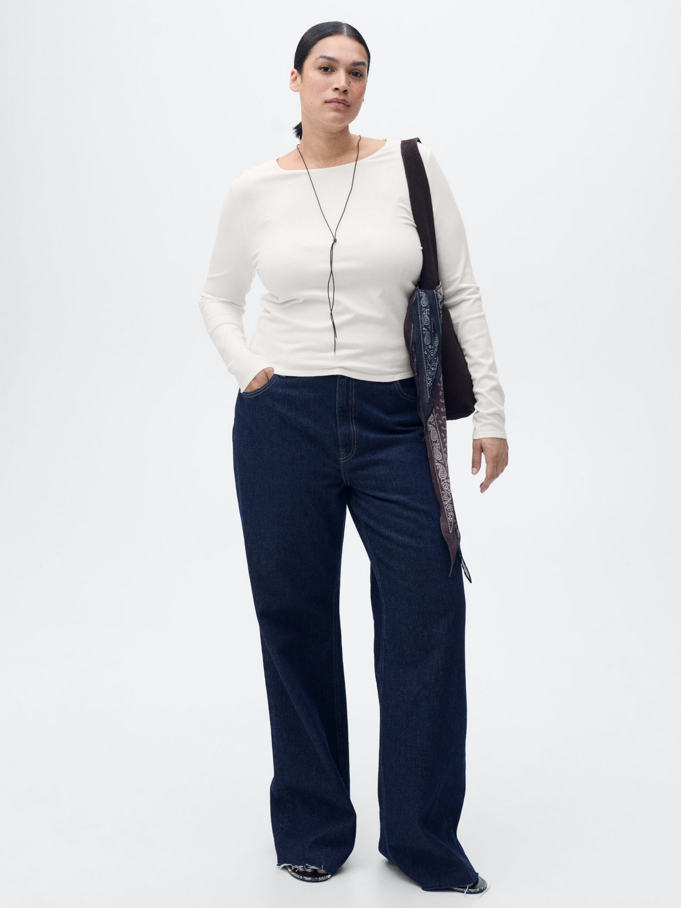 Лонгслив MANGO модель 87015759_5 Фото