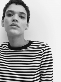 Лонгслів MANGO Elektra модель 67000464_99 Фото