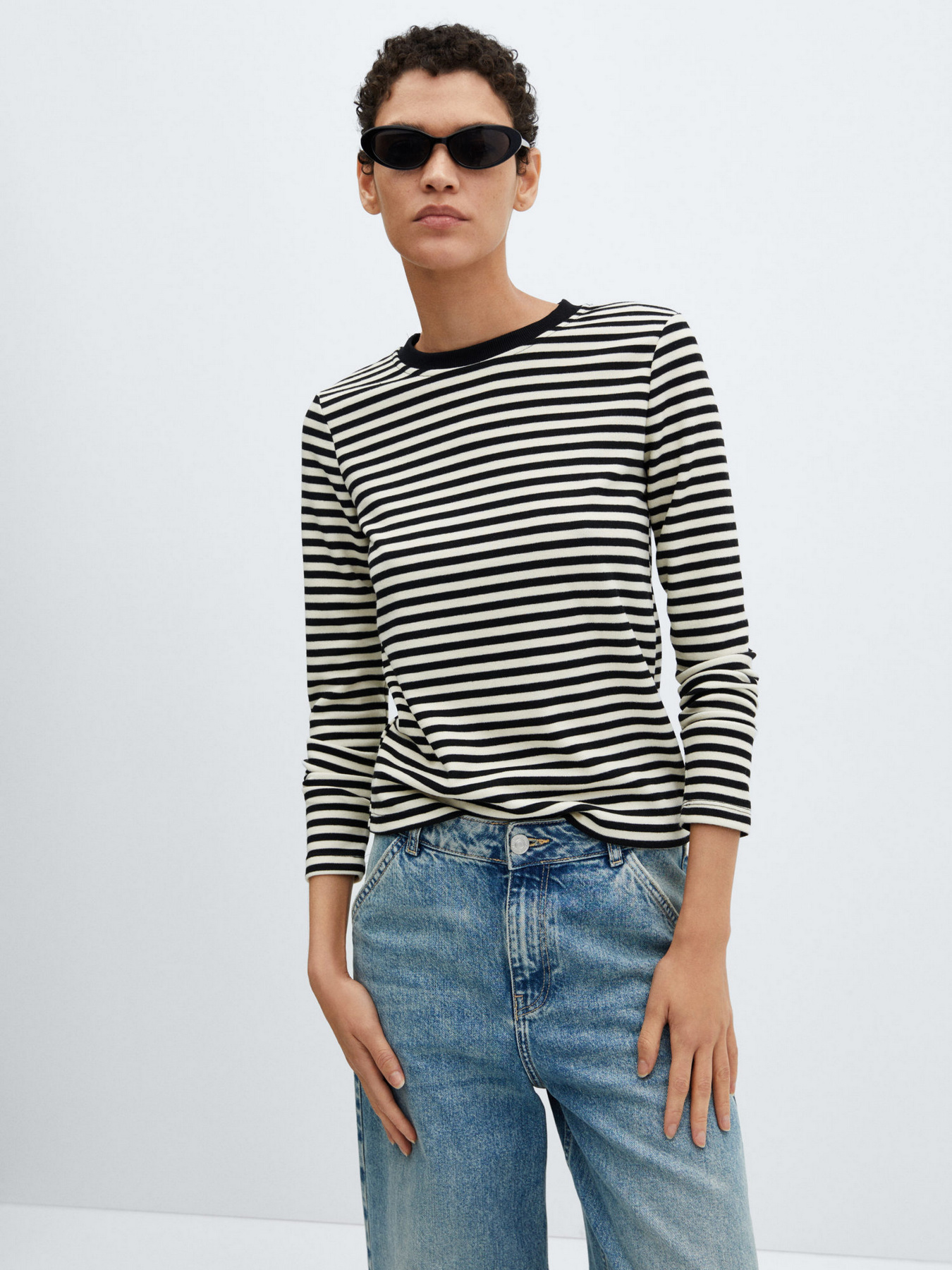 Лонгслів MANGO Elektra модель 67000464_99 Лонгслів MANGO Elektra модель 67000464_99 Фото