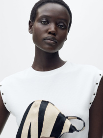 Майка MANGO модель 87015766_1 Фото