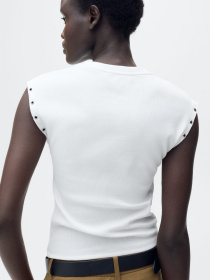 Майка MANGO модель 87015766_1 Фото