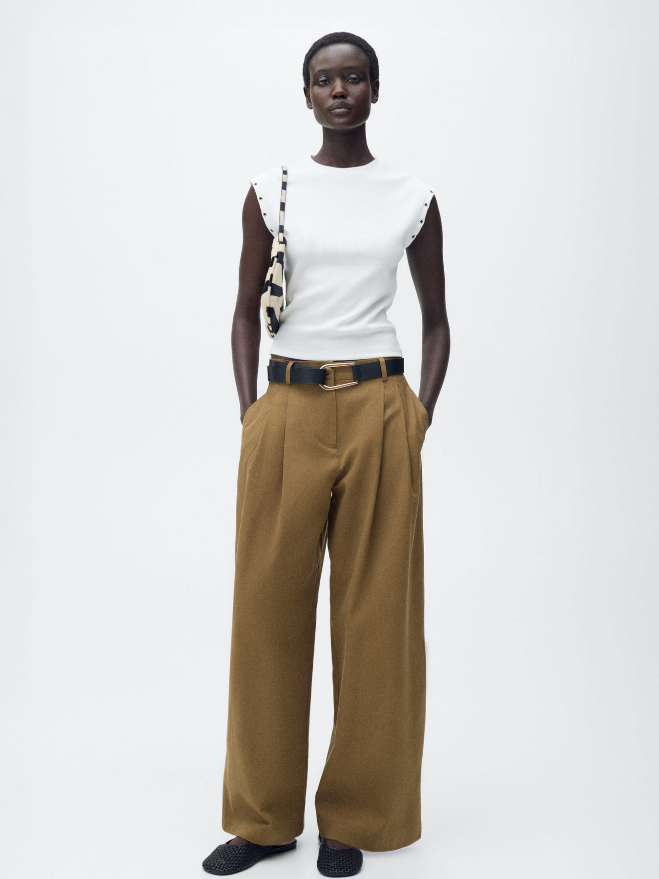 Майка MANGO модель 87015766_1 Фото