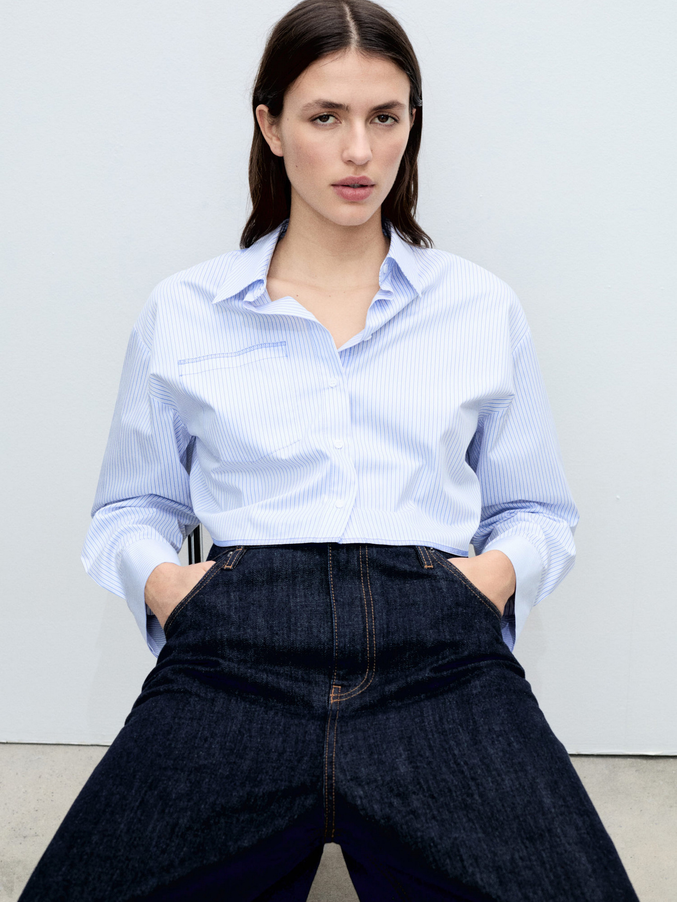 Сорочка MANGO модель 87035745_52 Фото