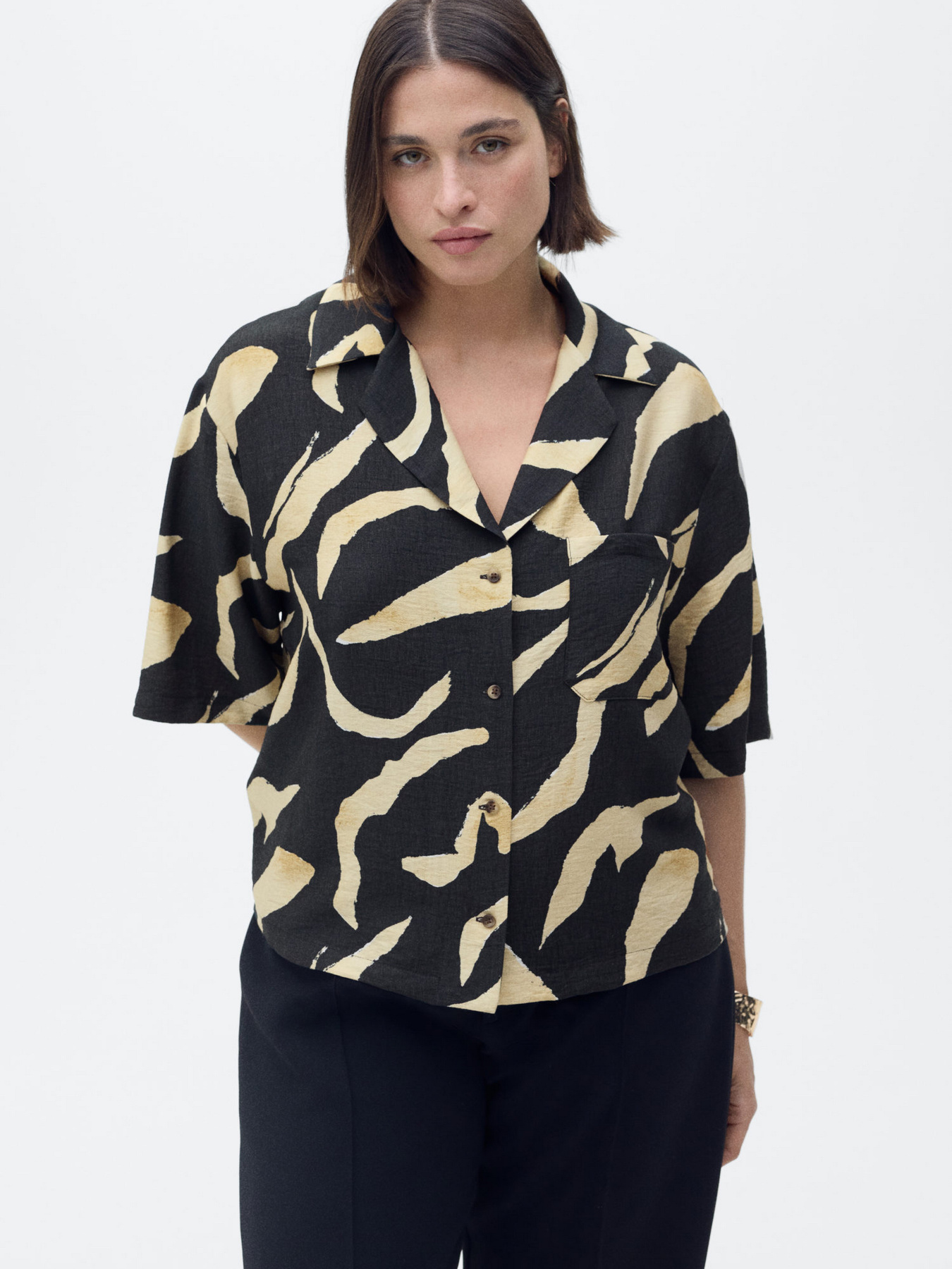 Сорочка MANGO модель 87037176_99 Фото