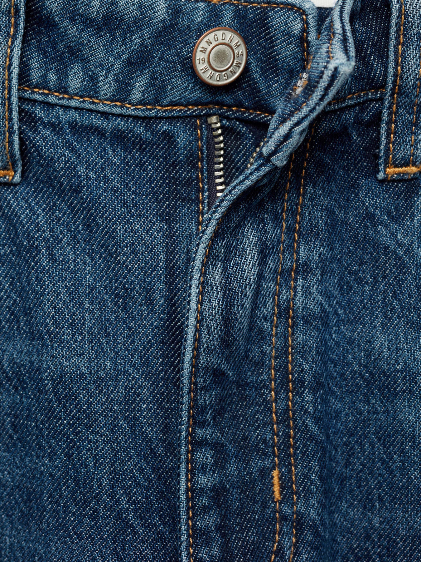 Прямые джинсы MANGO модель 87045740_TO Фото