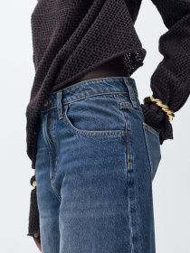 Прямые джинсы MANGO модель 87045740_TO Фото