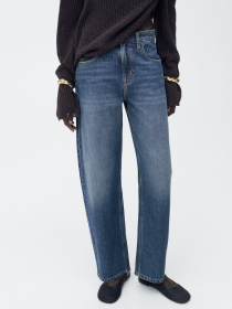 Прямые джинсы MANGO модель 87045740_TO Фото