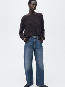 Прямые джинсы MANGO модель 87045740_TO Фото