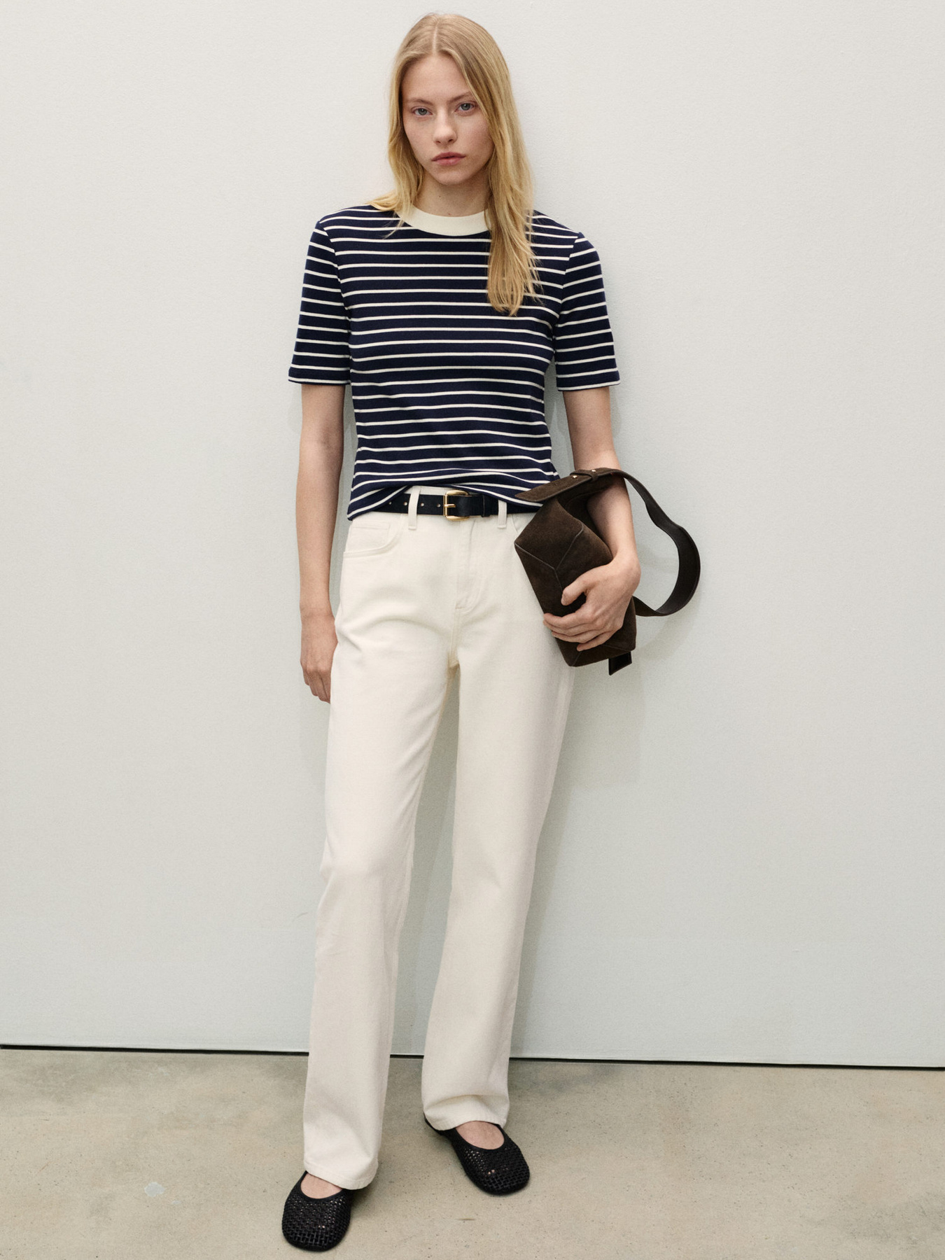 Прямые джинсы MANGO модель 87065765_5 Фото