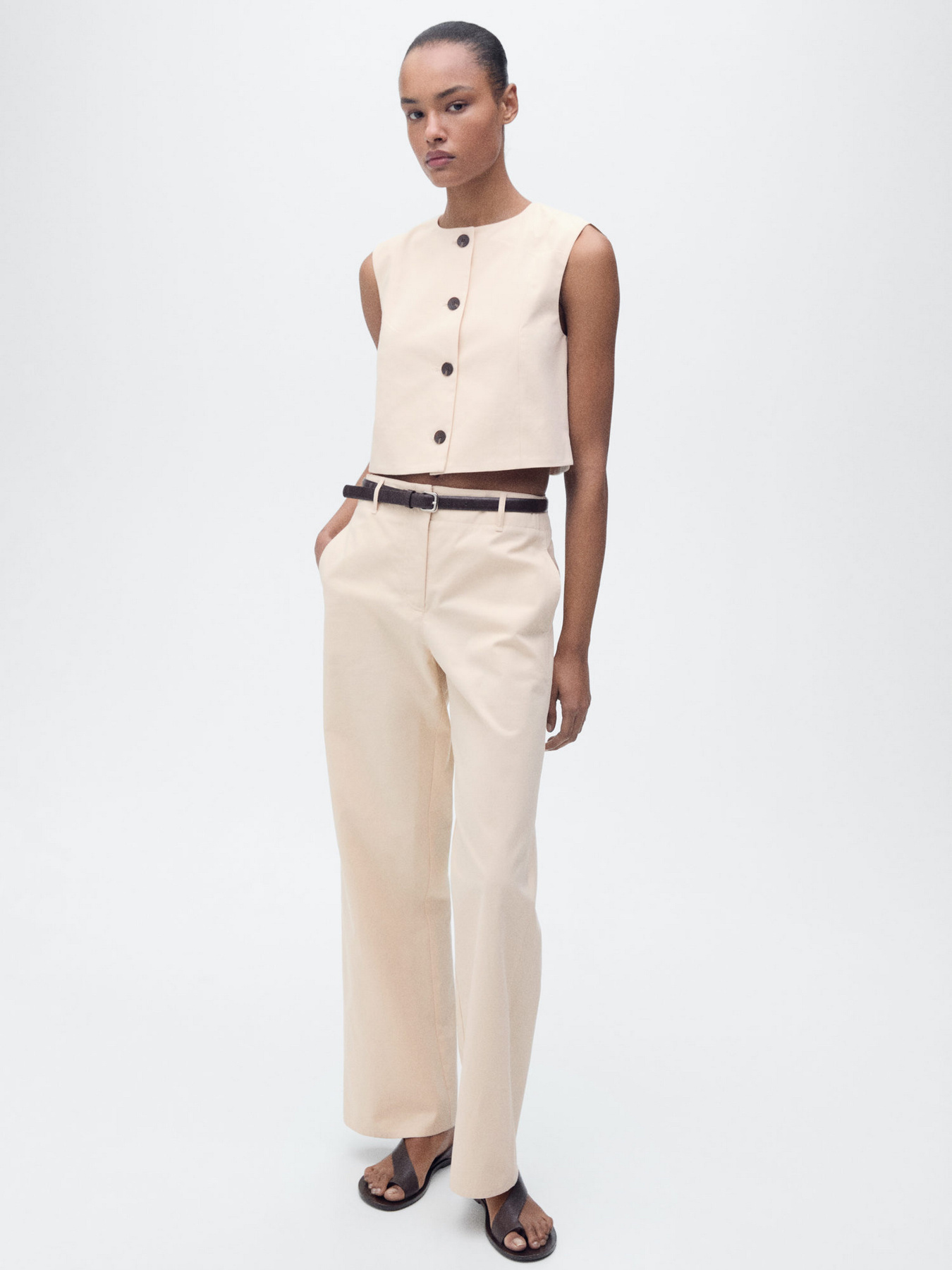 Жилет MANGO модель 87096359_5 Фото