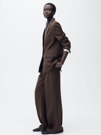 Штани класичні MANGO модель 87015770_30 Фото