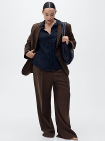 Штани класичні MANGO модель 87015770_30 Фото