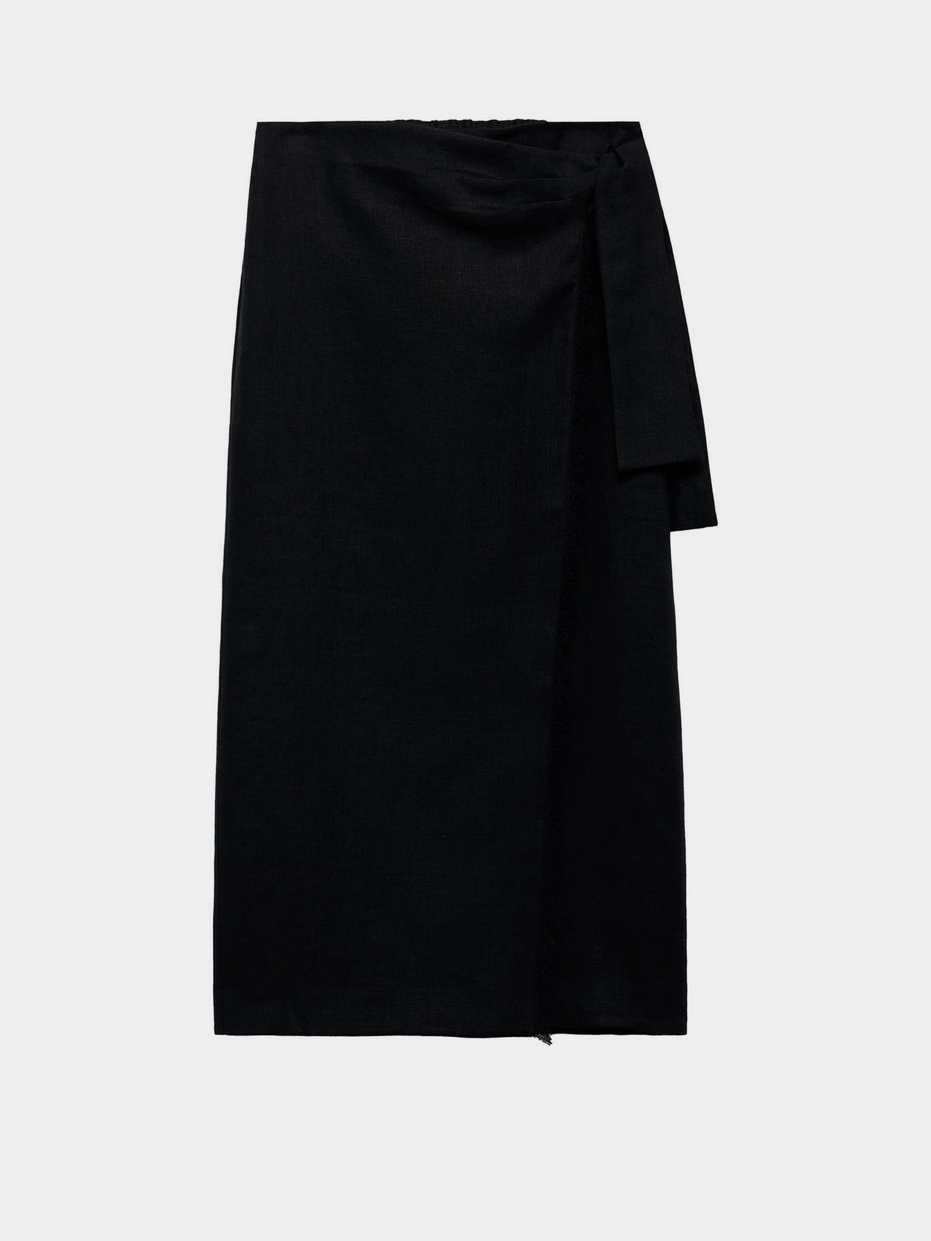 Спідниця міді MANGO модель 87067175_99 Фото