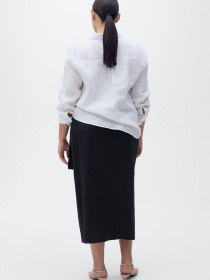 Спідниця міді MANGO модель 87067175_99 Фото