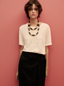 Спідниця міді MANGO модель 87067175_99 Фото