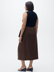 Спідниця міді MANGO модель 87067175_32 Фото