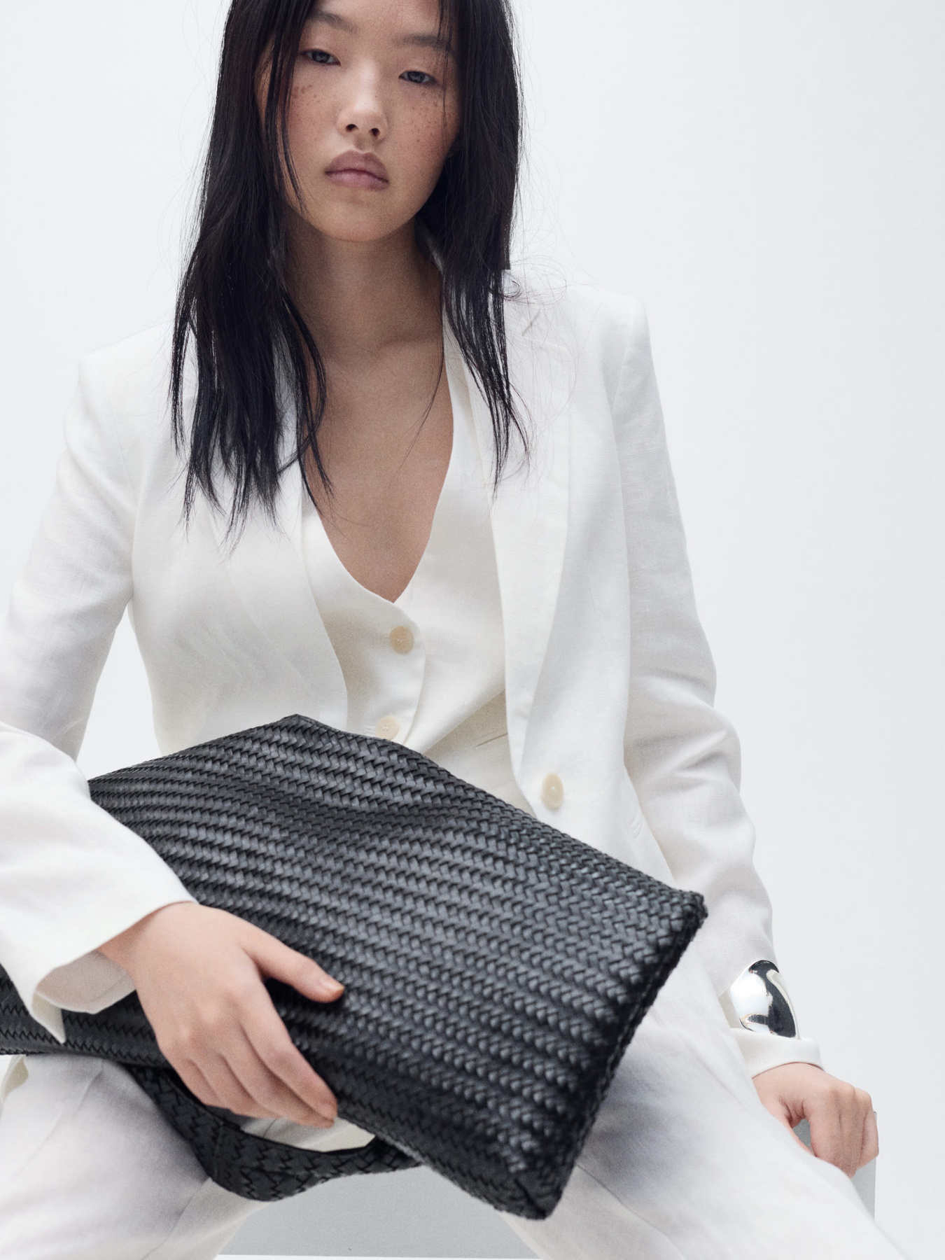 Класичні штани MANGO модель 87887162_2 Фото