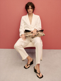 Класичні штани MANGO модель 87887162_2 Фото