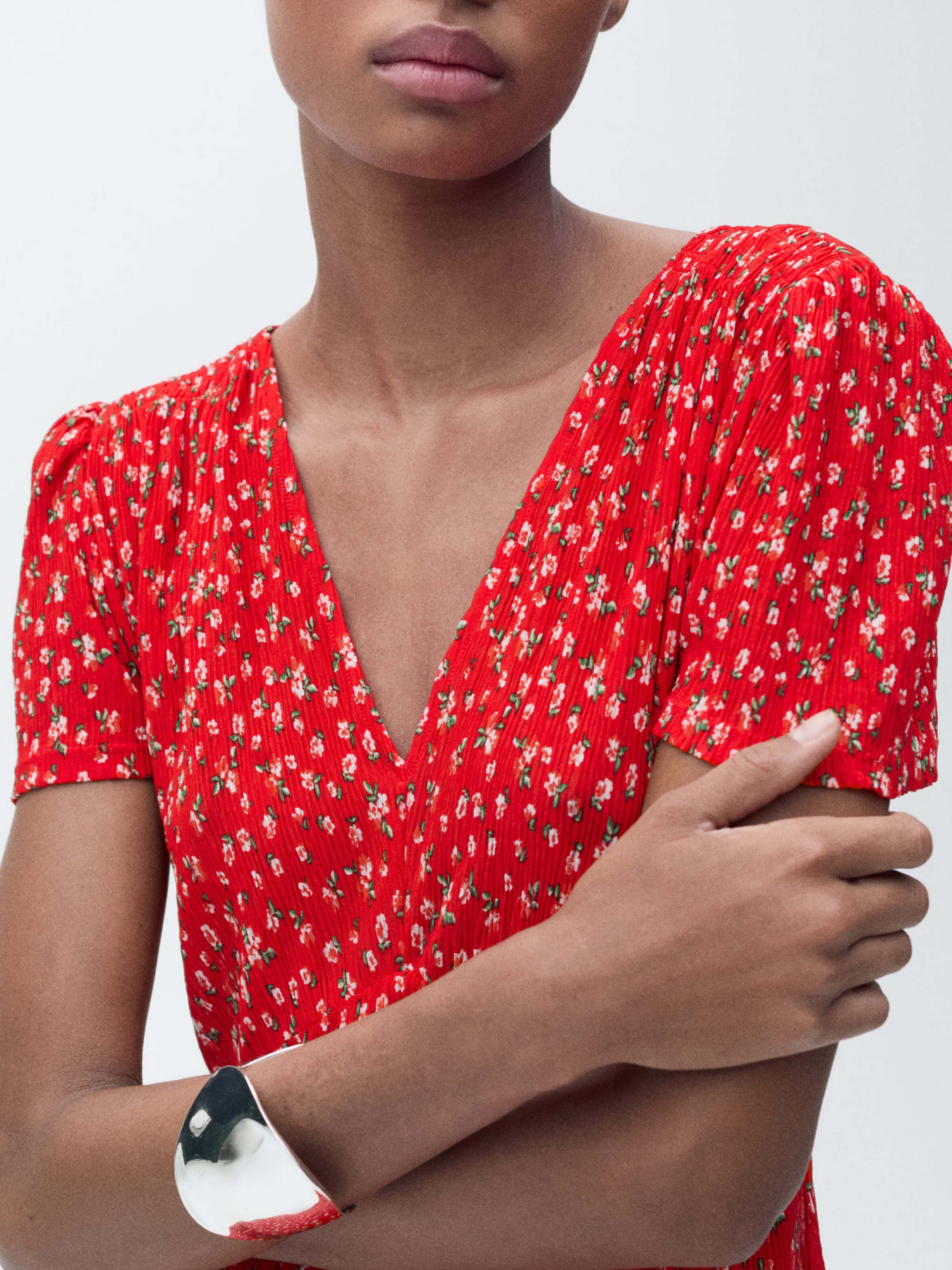 Платье миди MANGO модель 87087165_70 Фото