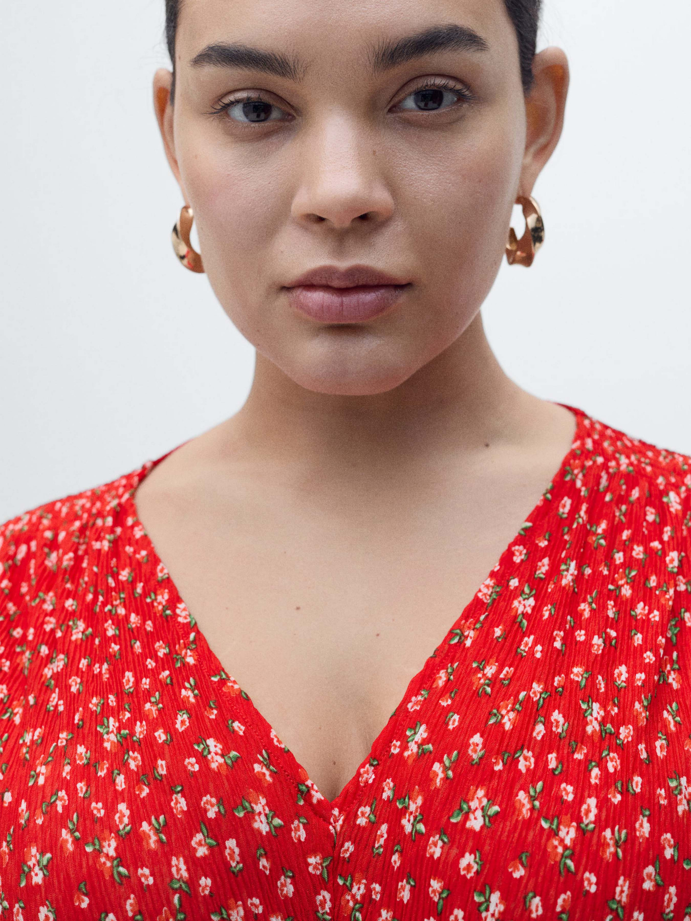 Платье миди MANGO модель 87087165_70 Фото