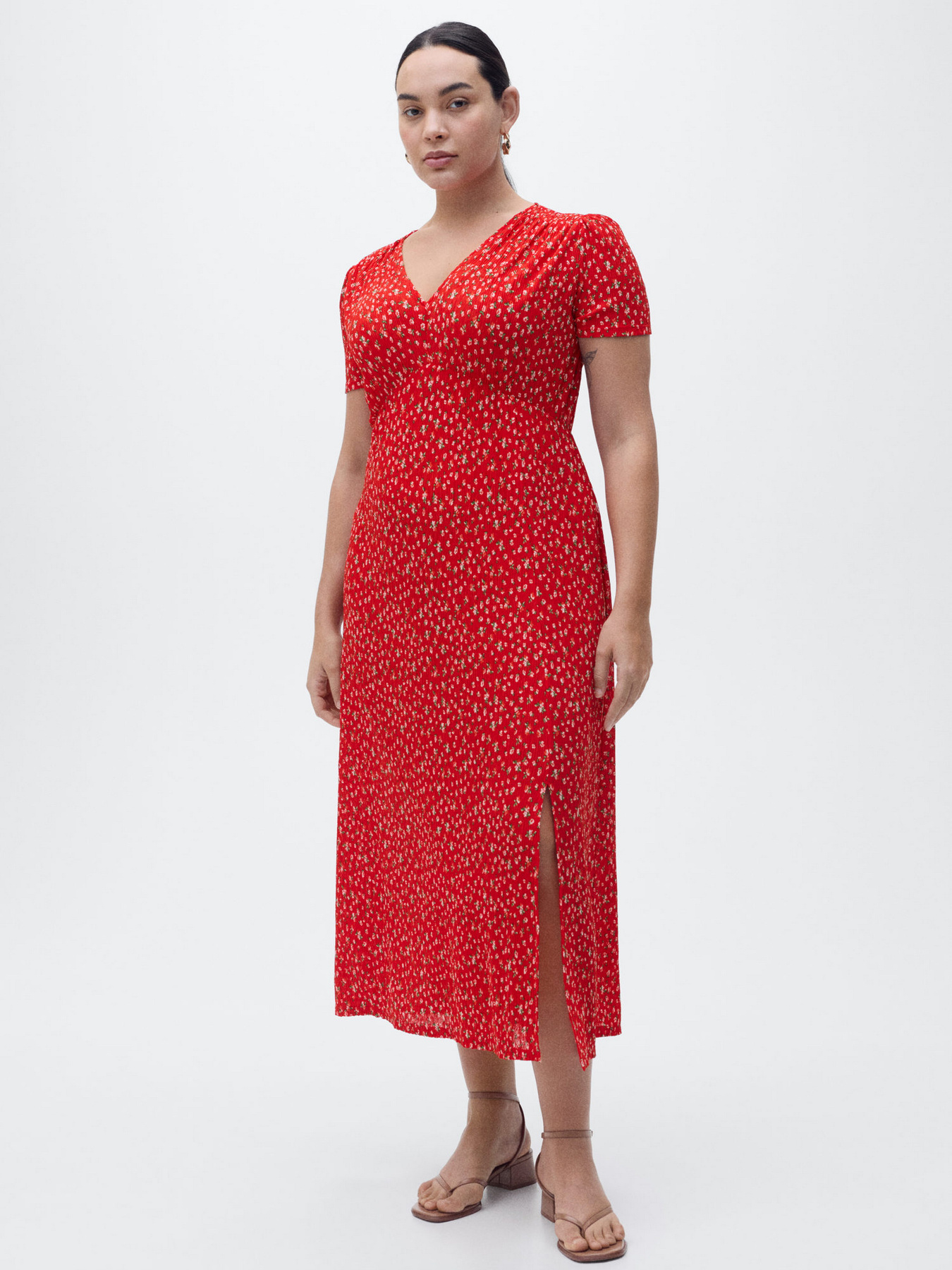 Сукня міді MANGO модель 87087165_70 Сукня міді MANGO модель 87087165_70 Фото