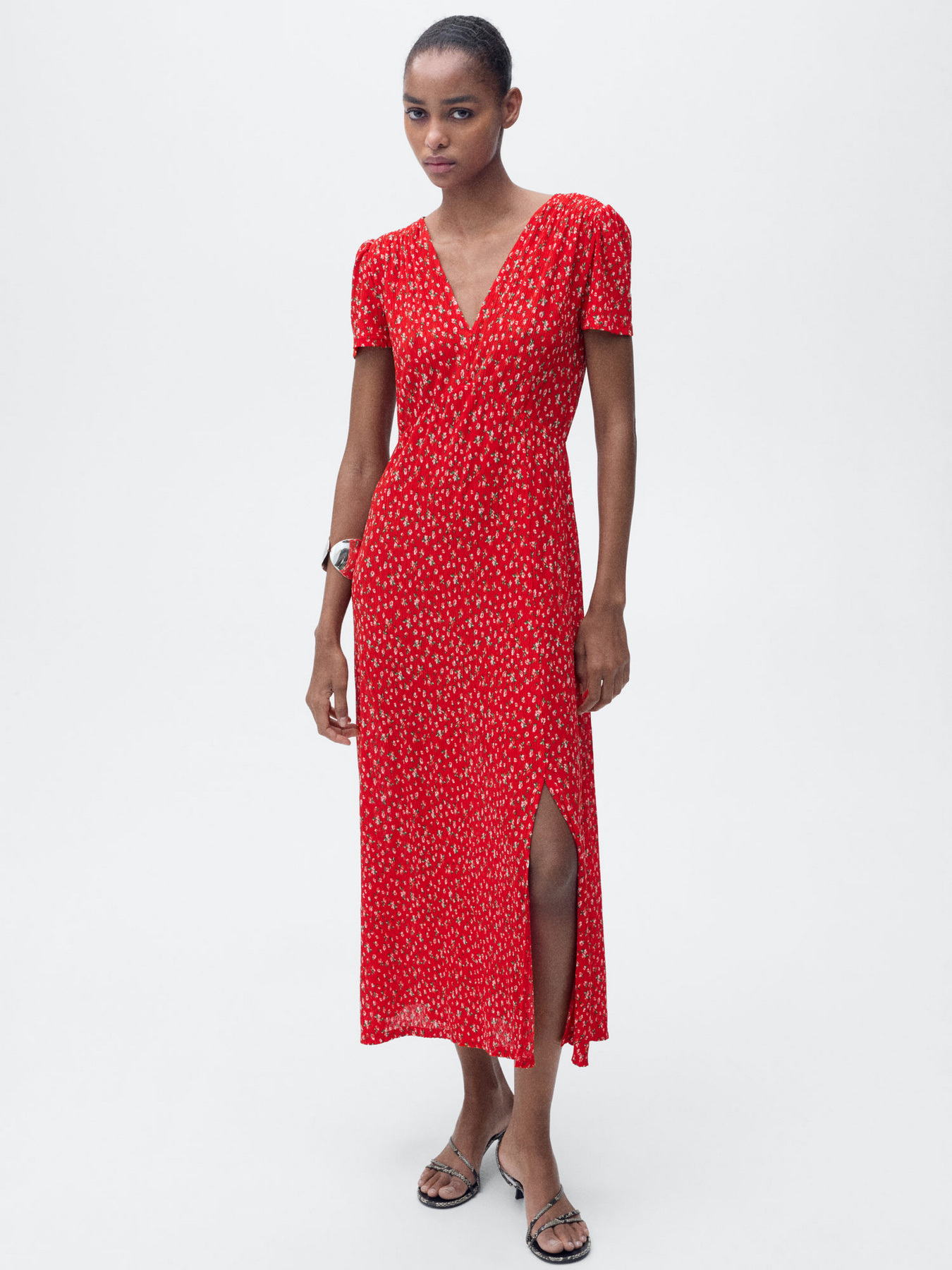 Сукня міді MANGO модель 87087165_70 Сукня міді MANGO модель 87087165_70 Фото